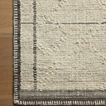 Amber Lewis x Loloi Bowie Ivory / Mocha Rug White Cliff Studio Area Rugs