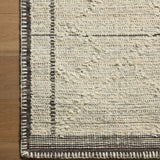Amber Lewis x Loloi Bowie Ivory / Mocha Rug White Cliff Studio Area Rugs