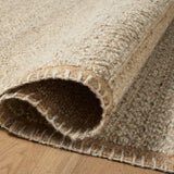 Amber Lewis x Loloi Bowie Pebble / Clay Rug White Cliff Studio Area Rugs