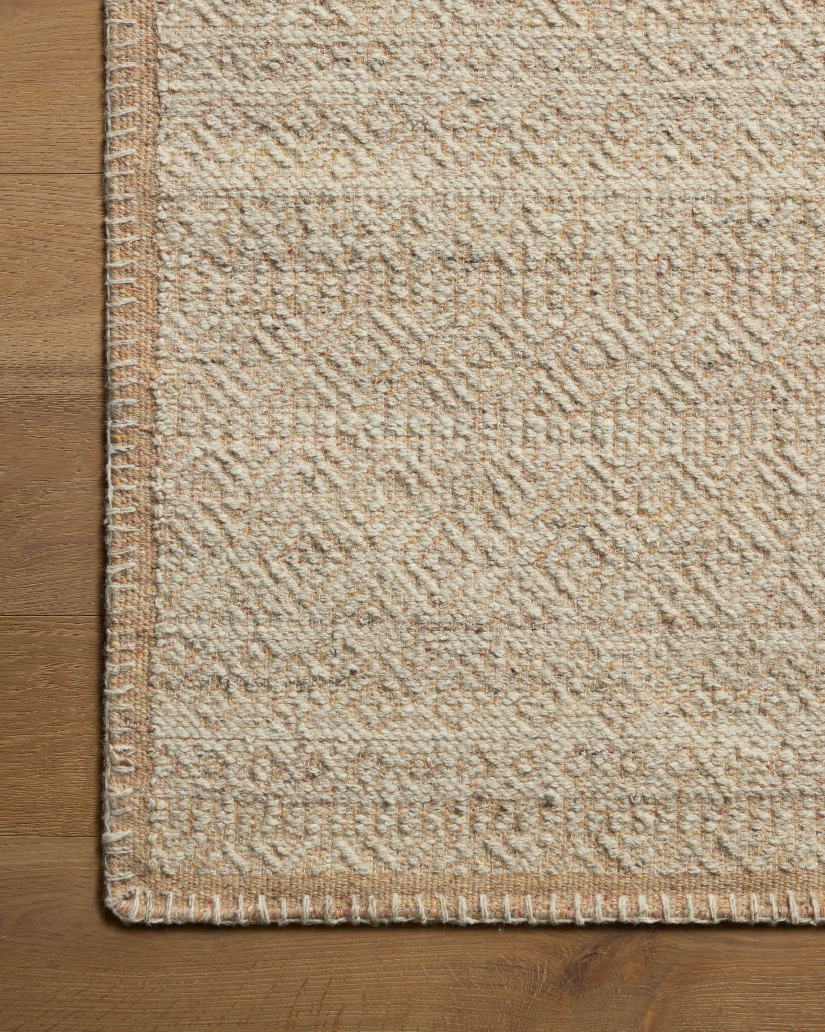 Amber Lewis x Loloi Bowie Pebble / Clay Rug White Cliff Studio Area Rugs