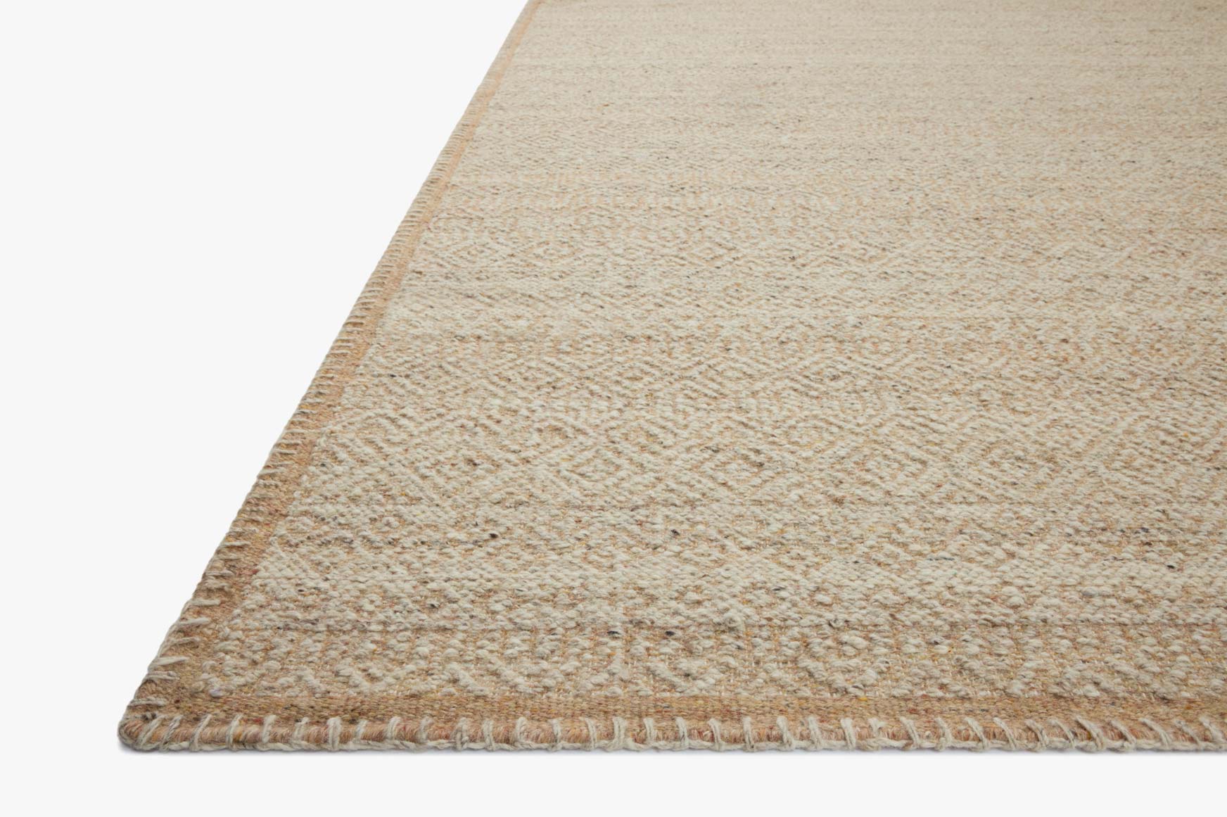 Amber Lewis x Loloi Bowie Pebble / Clay Rug White Cliff Studio Area Rugs