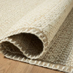 Amber Lewis x Loloi Bowie Ivory / Taupe Rug White Cliff Studio Area Rugs