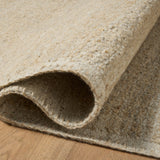 Amber Lewis x Loloi Bowie Natural / Oatmeal Rug White Cliff Studio Area Rugs