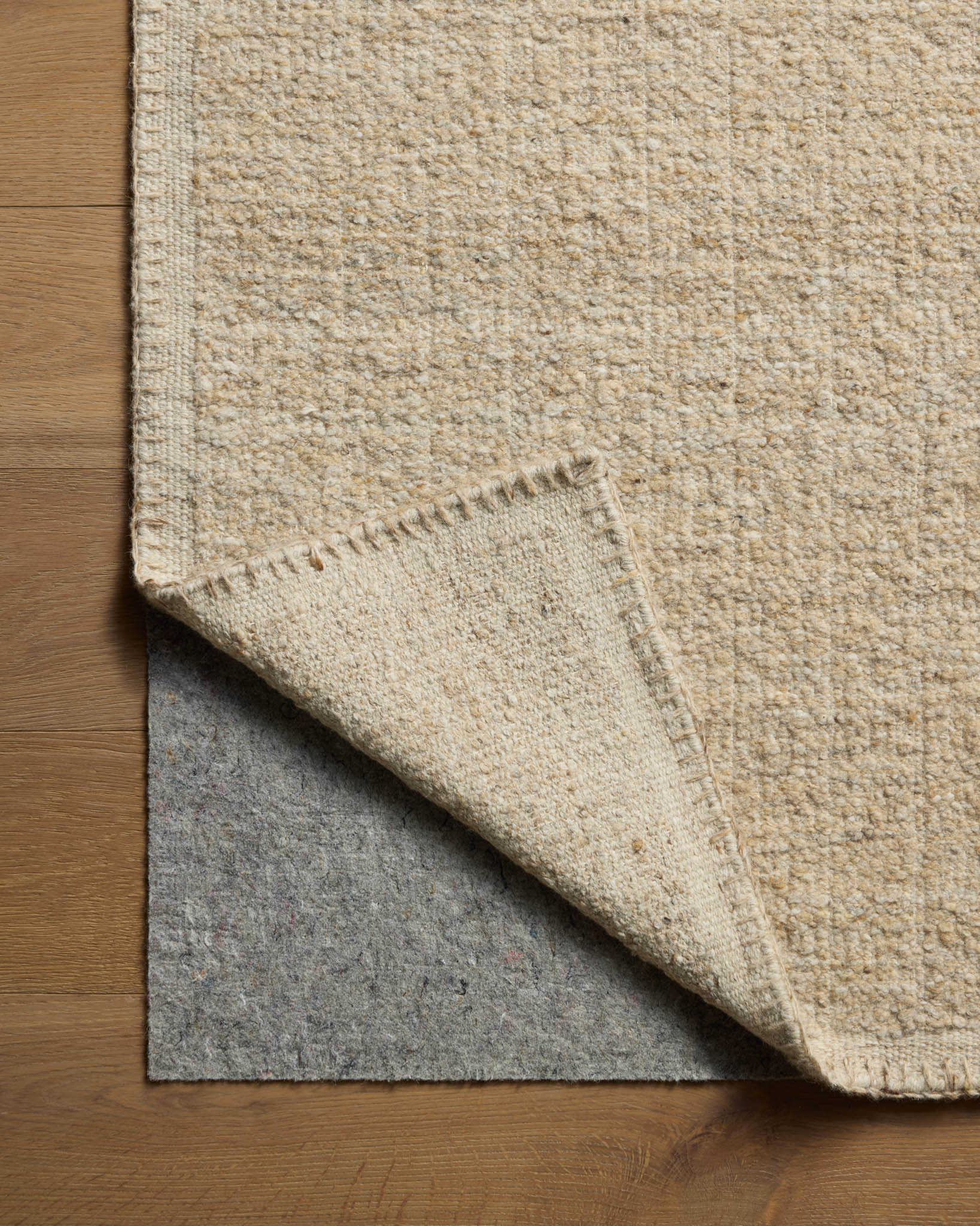 Amber Lewis x Loloi Bowie Natural / Oatmeal Rug White Cliff Studio Area Rugs