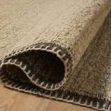 Amber Lewis x Loloi Bowie Sand / Coffee Rug White Cliff Studio Area Rugs
