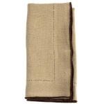 Jardin Handmade Linen Napkins, Set of 4 (3 Colors)