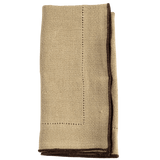 Jardin Handmade Linen Napkins, Set of 4 (3 Colors)