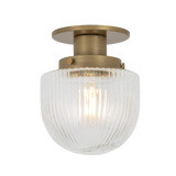 Troy Lighting Jar Flush Mount in Patina Brass - Additional View
