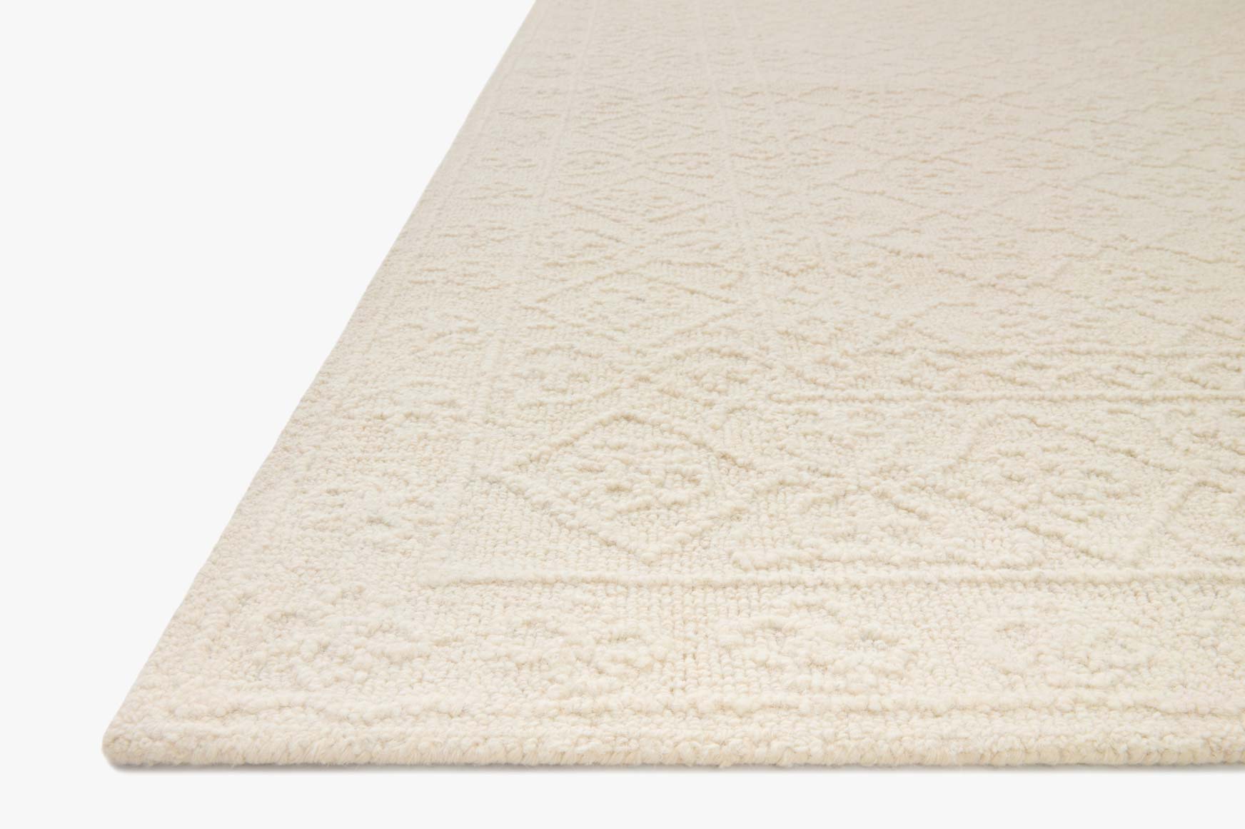 Loloi Cecelia Ivory Rug White Cliff Studio Area Rugs