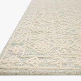 Loloi Cecelia Mist / Ivory Rug White Cliff Studio Area Rugs