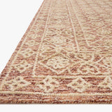 Loloi Cecelia Rust / Natural Rug White Cliff Studio Area Rugs