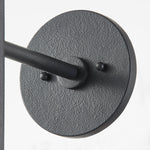 Cedar Forged Iron Wall Sconce