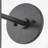 Cedar Forged Iron Wall Sconce