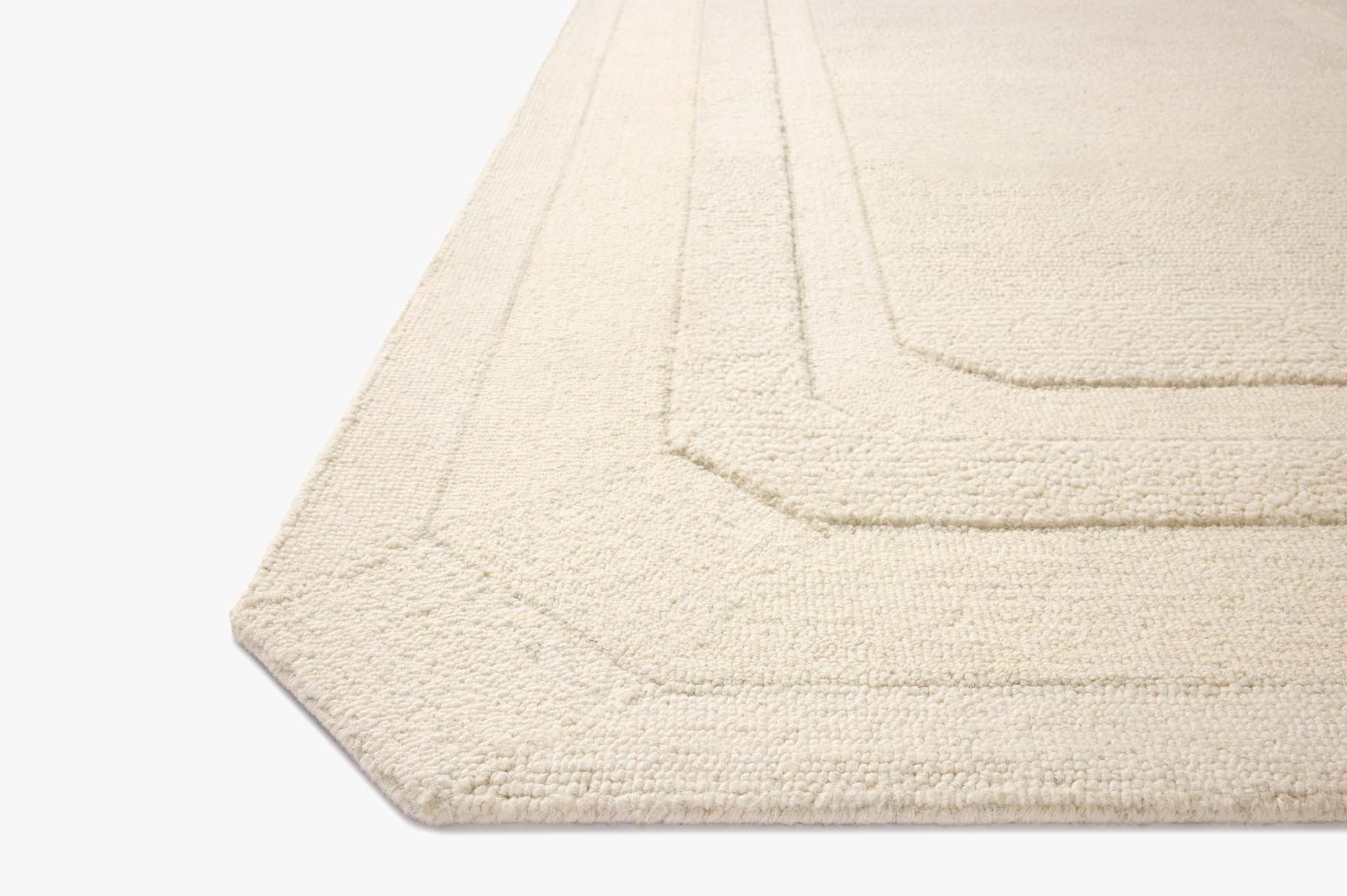 Loloi Clayton Ivory Rug White Cliff Studio Area Rugs