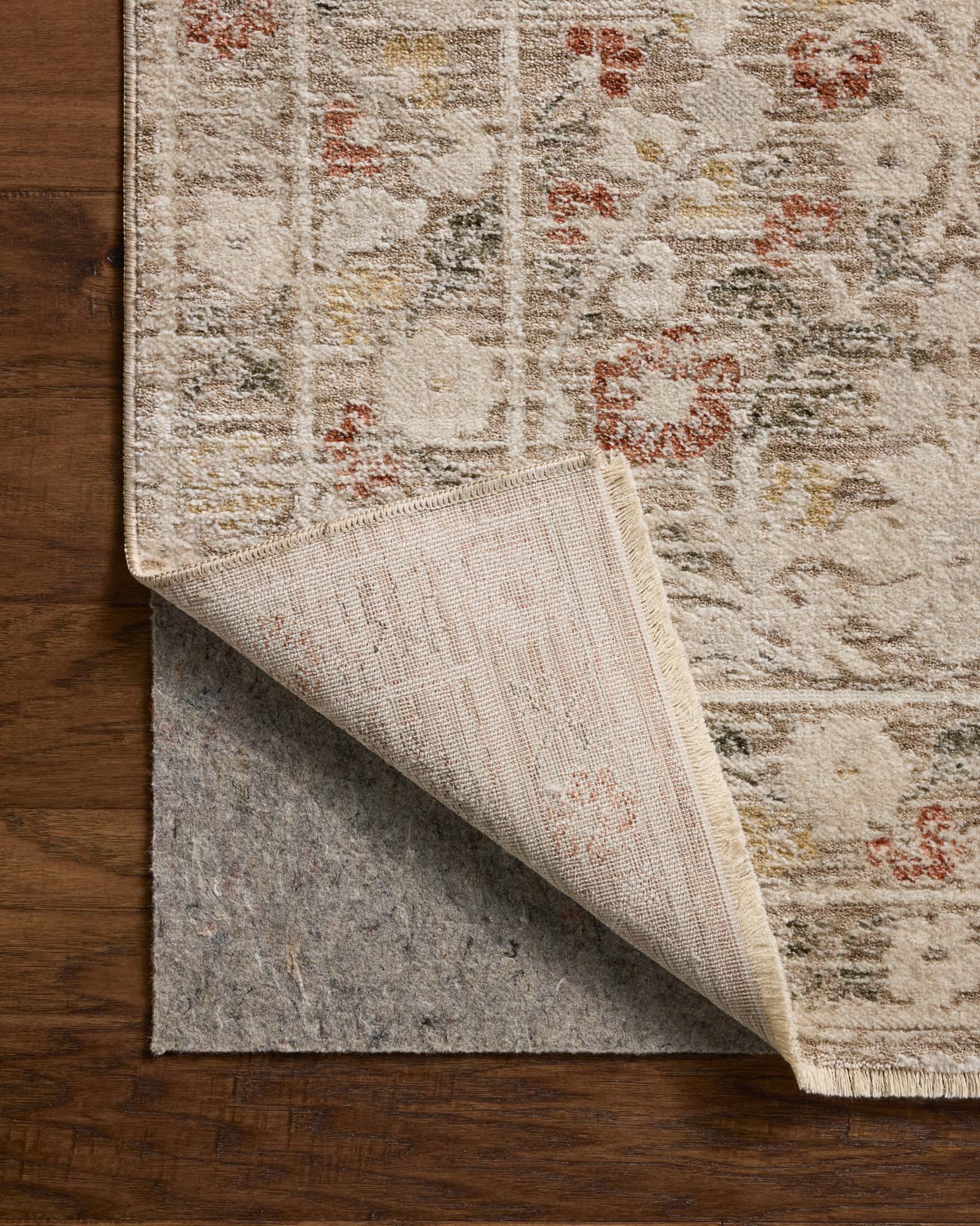 Loloi II Clarisse Grey / Multi Rug White Cliff Studio Area Rugs