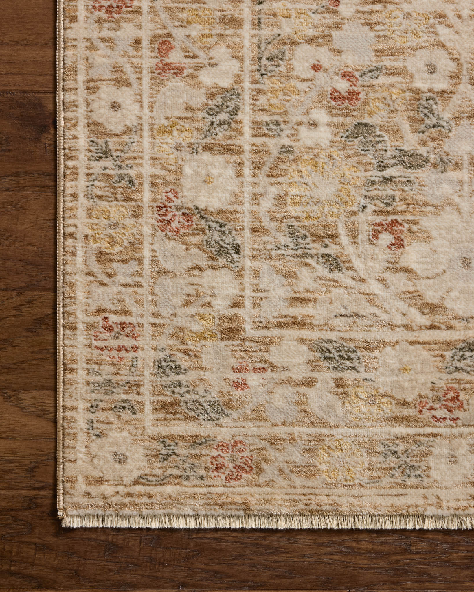 Loloi II Clarisse Sand / Multi Rug White Cliff Studio Area Rugs