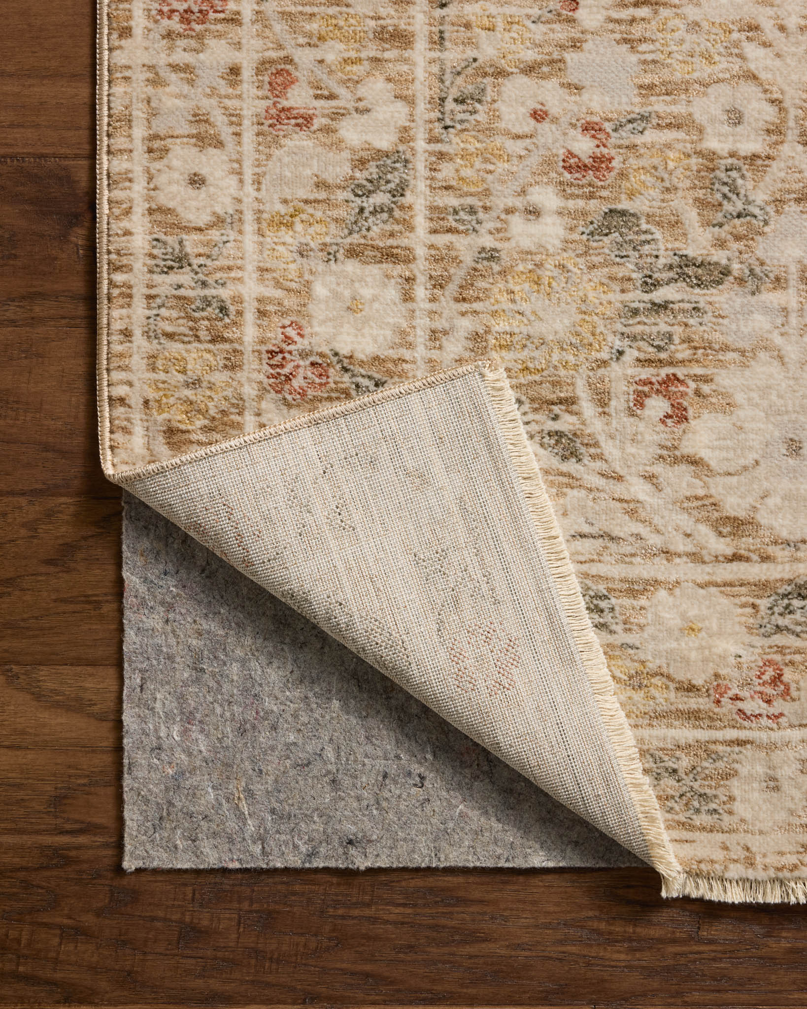 Loloi II Clarisse Sand / Multi Rug White Cliff Studio Area Rugs
