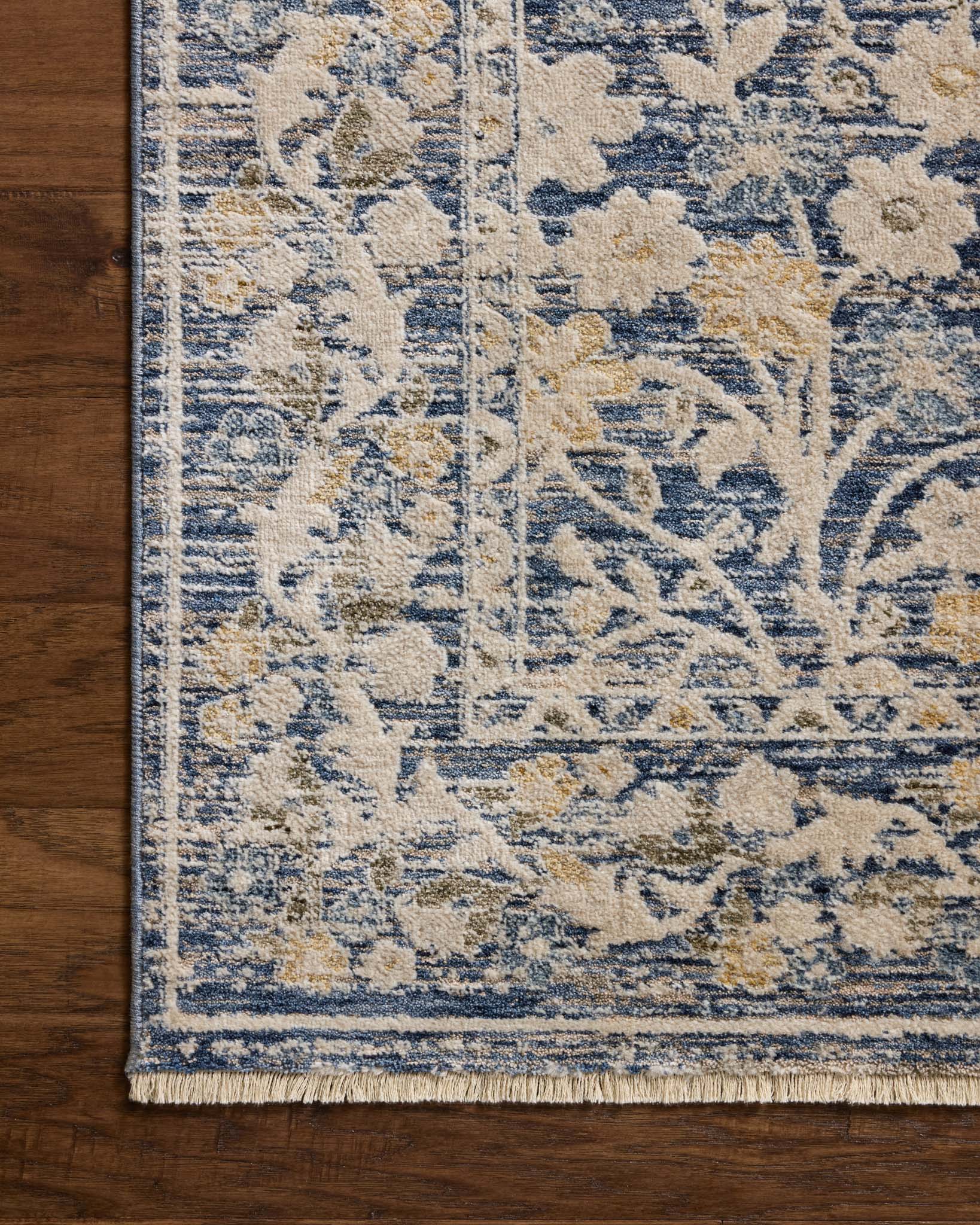 Loloi II Clarisse Blue / Beige Rug White Cliff Studio Area Rugs