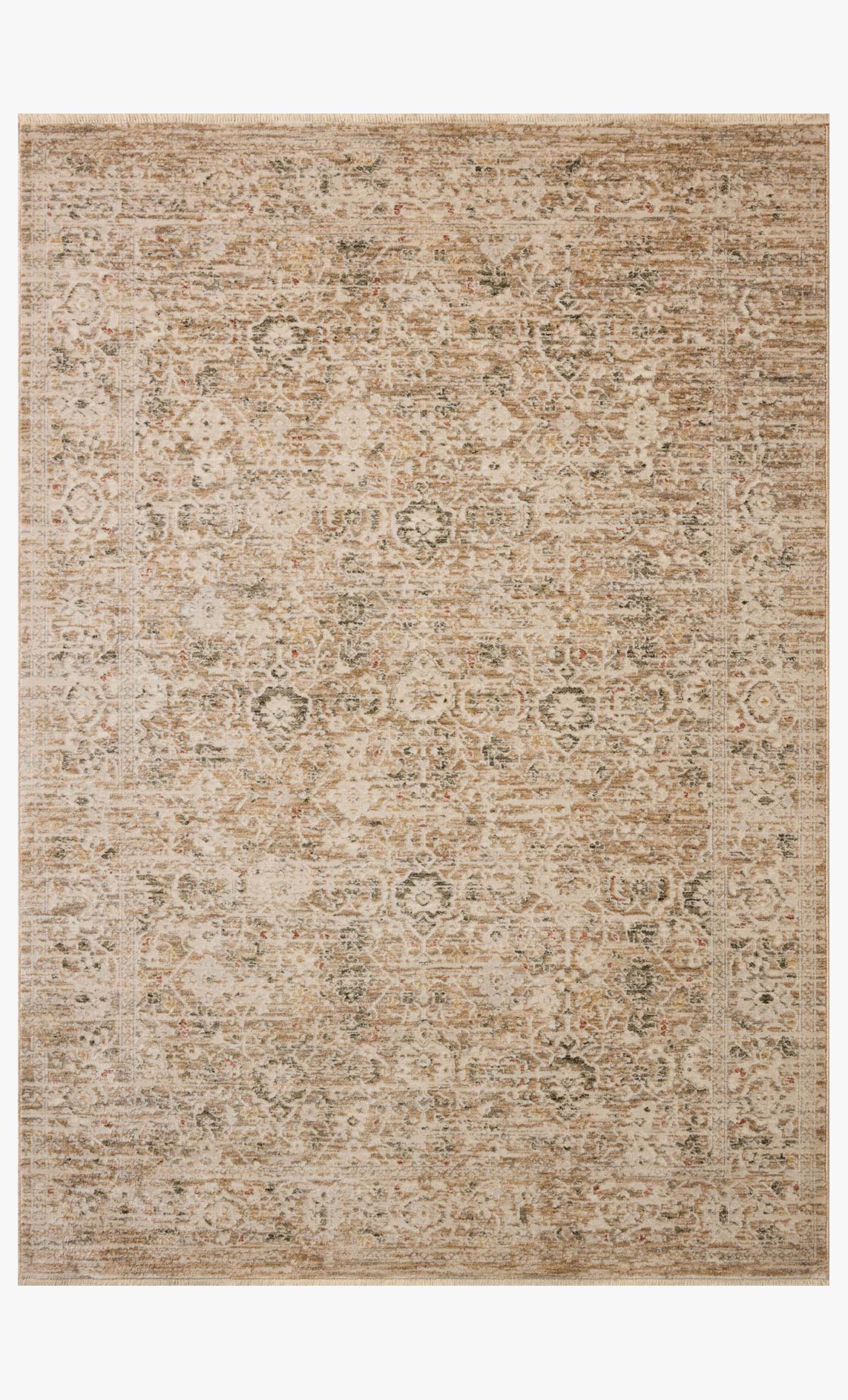 Loloi II Clarisse Natural / Granite Rug White Cliff Studio Area Rugs