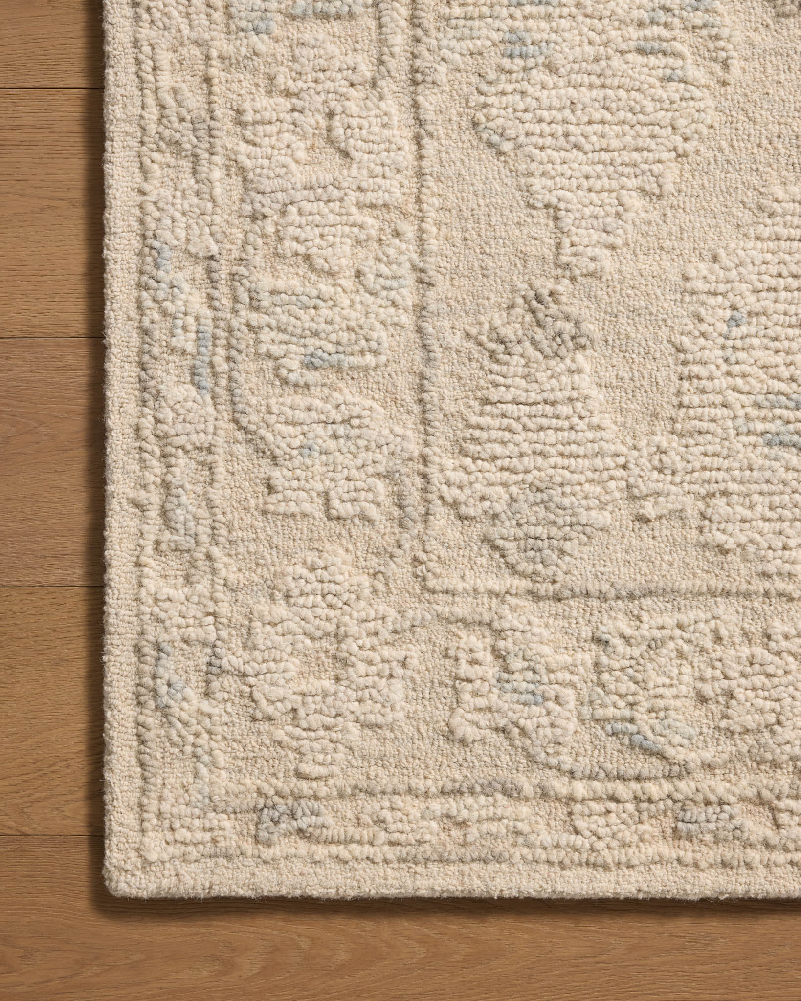Loloi Cynthia Ivory / Sky Rug White Cliff Studio Area Rugs