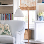 Movement Floor Lamp in Aged Brass