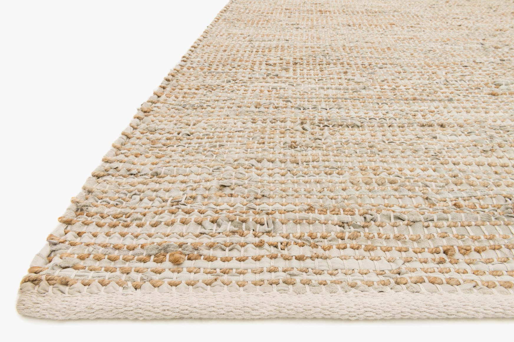 Loloi Edge Ivory Rug White Cliff Studio Area Rugs