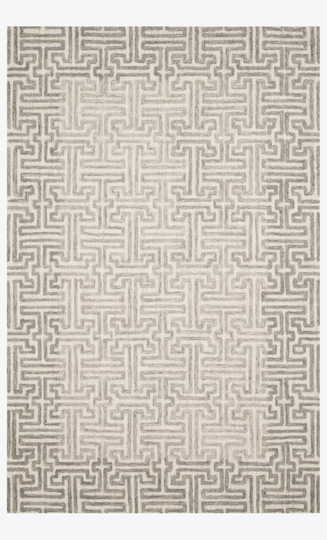 Loloi Ehren Stone / Sand Rug White Cliff Studio Area Rugs