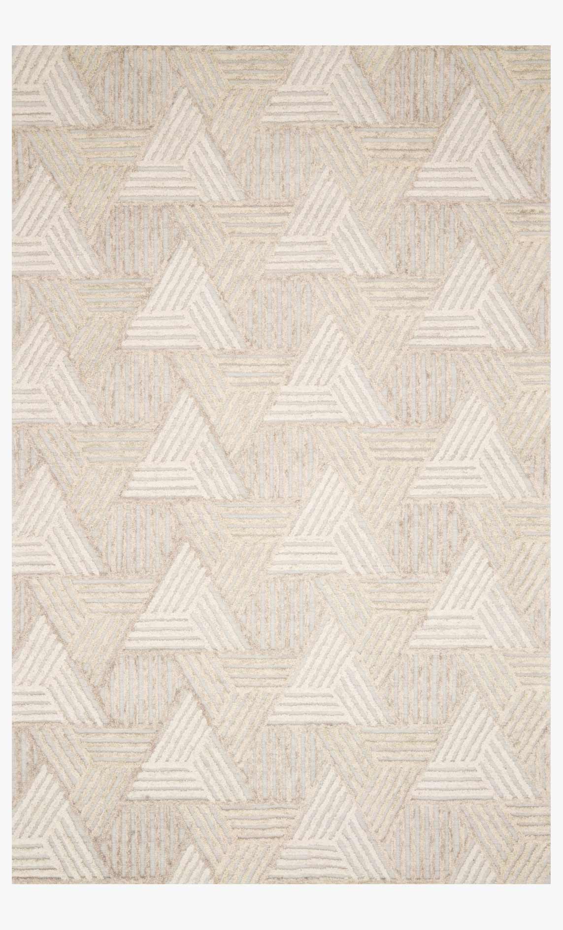 Loloi Ehren Oatmeal / Ivory Rug White Cliff Studio Area Rugs
