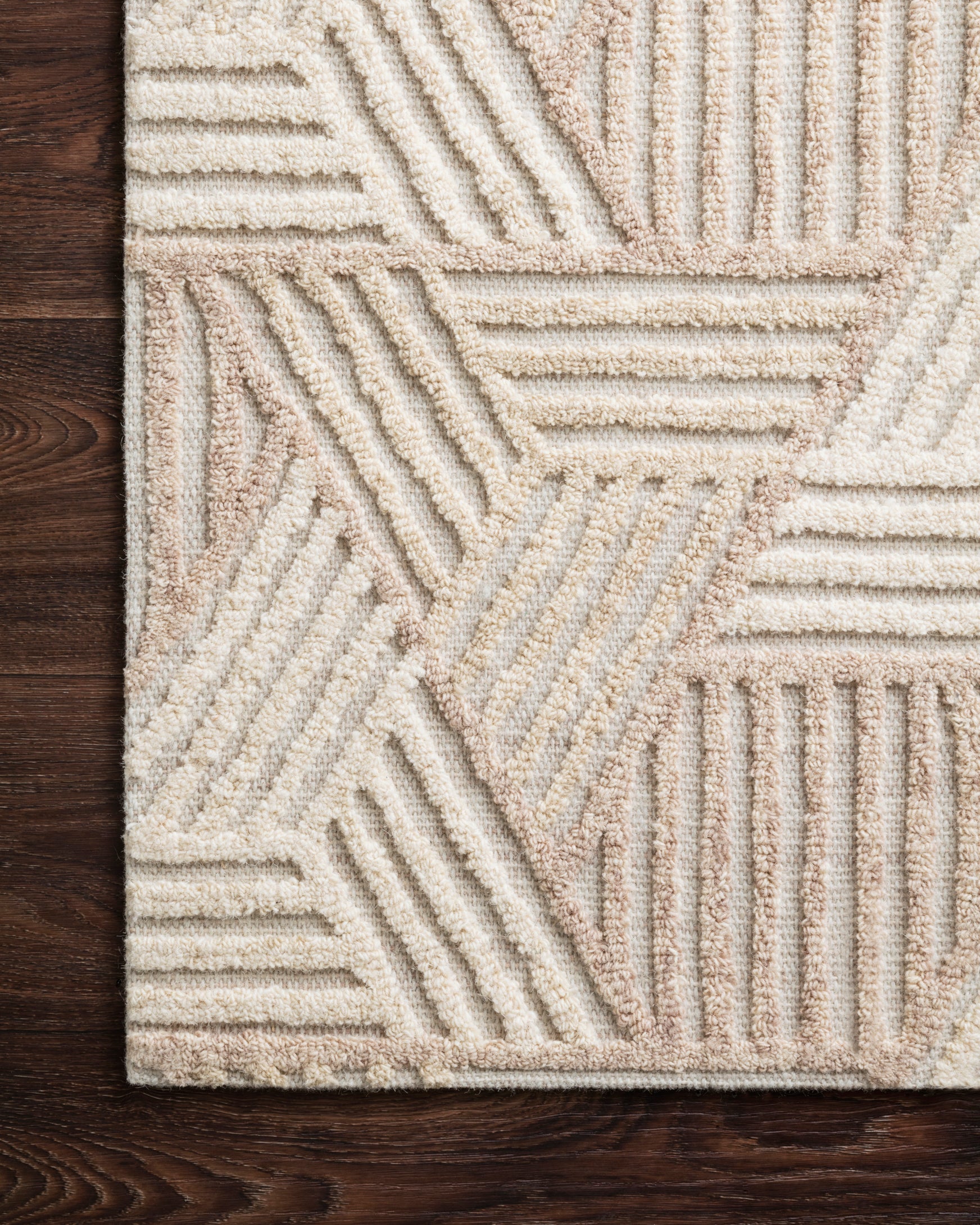 Loloi Ehren Oatmeal / Ivory Rug White Cliff Studio Area Rugs