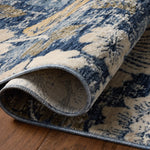 Loloi II Eileen Denim / Natural Rug White Cliff Studio Area Rugs