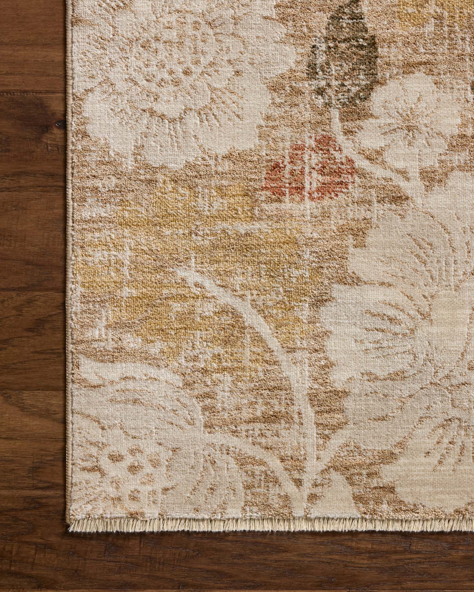 Loloi II Eileen Natural / Multi Rug White Cliff Studio Area Rugs