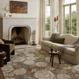 Loloi II Eileen Olive / Multi Rug White Cliff Studio Area Rugs