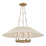 Troy Lighting Archive Chandelier in Patina Brass - Finish Detail