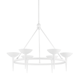 Troy Lighting Cecilia Chandelier in Gesso White - Additional View