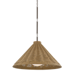 Troy Lighting Devlin Pendant in Bronze - Detail Close-Up