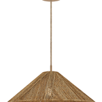 Troy Lighting Ahrens Pendant in Patina Brass - Detail Close-Up