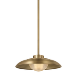 Troy Lighting Braxton Pendant in Patina Brass - Detail Close-Up