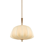 Troy Lighting Flinders Pendant in Patina Brass - Detail Close-Up