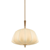 Troy Lighting Flinders Pendant in Patina Brass - Detail Close-Up