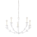 Troy Lighting Florian Chandelier in Gesso White - Additional View