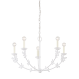 Troy Lighting Florian Chandelier in Gesso White - Additional View