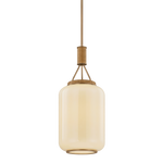 Troy Lighting Judson Lantern in Patina Brass - Detail Close-Up