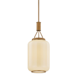 Troy Lighting Judson Lantern in Patina Brass - Detail Close-Up