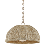 Troy Lighting Jack Pendant in Patina Brass - Detail Close-Up