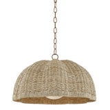 Troy Lighting Jack Pendant in Patina Brass - Detail Close-Up