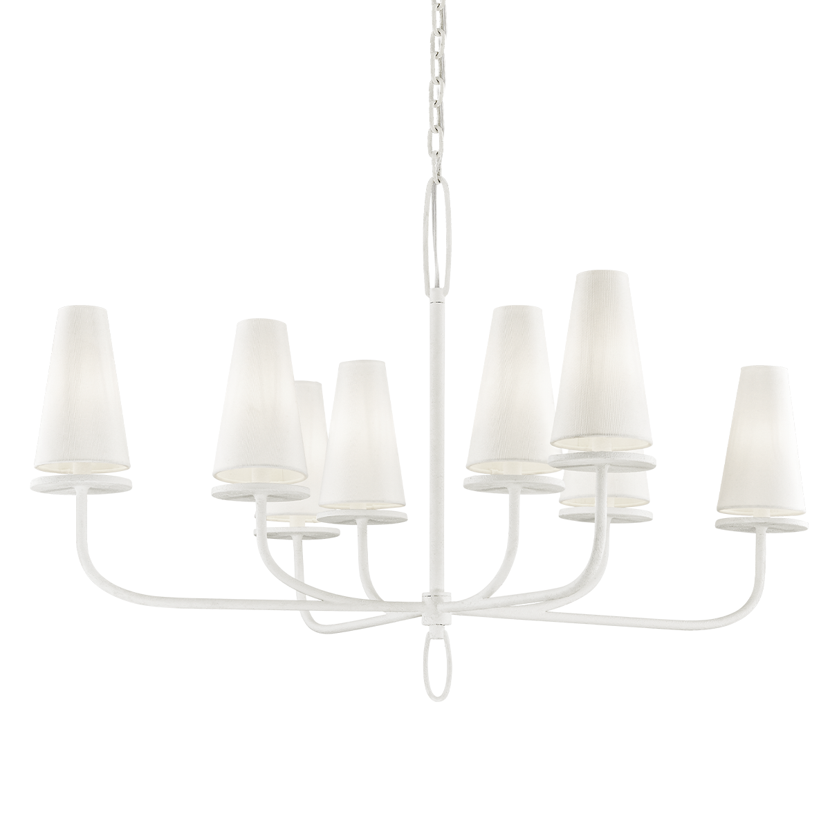 Marcus 8 - Light Chandelier in White