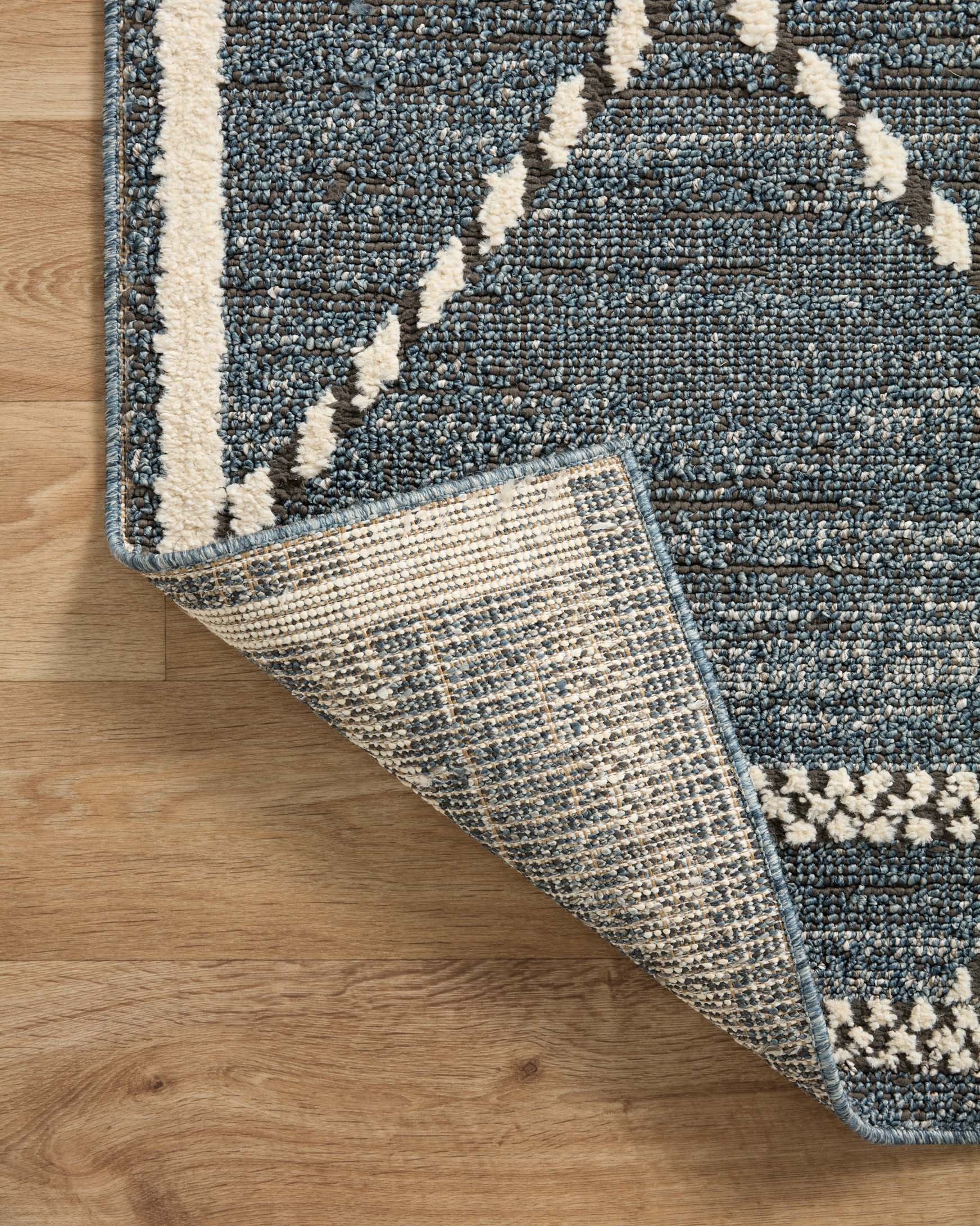 Loloi II Fabian Denim / Charcoal Rug White Cliff Studio Area Rugs