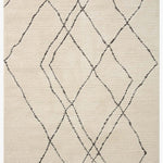 Loloi II Fabian Ivory / Charcoal Rug White Cliff Studio Area Rugs