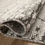 Loloi II Fabian Grey / Charcoal Rug White Cliff Studio Area Rugs