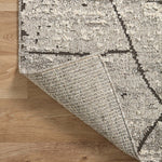 Loloi II Fabian Grey / Charcoal Rug White Cliff Studio Area Rugs